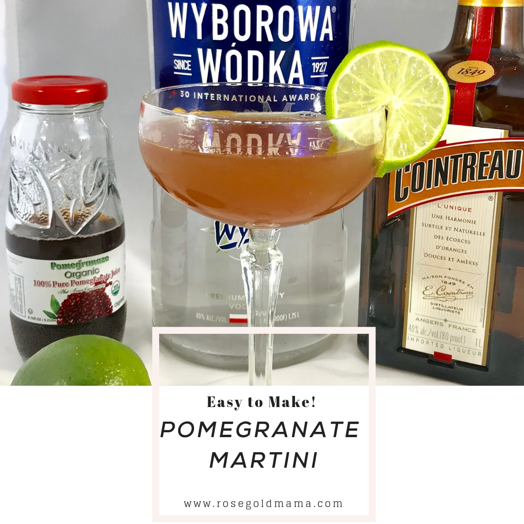 Read more about the article A  Pomegranate Martini