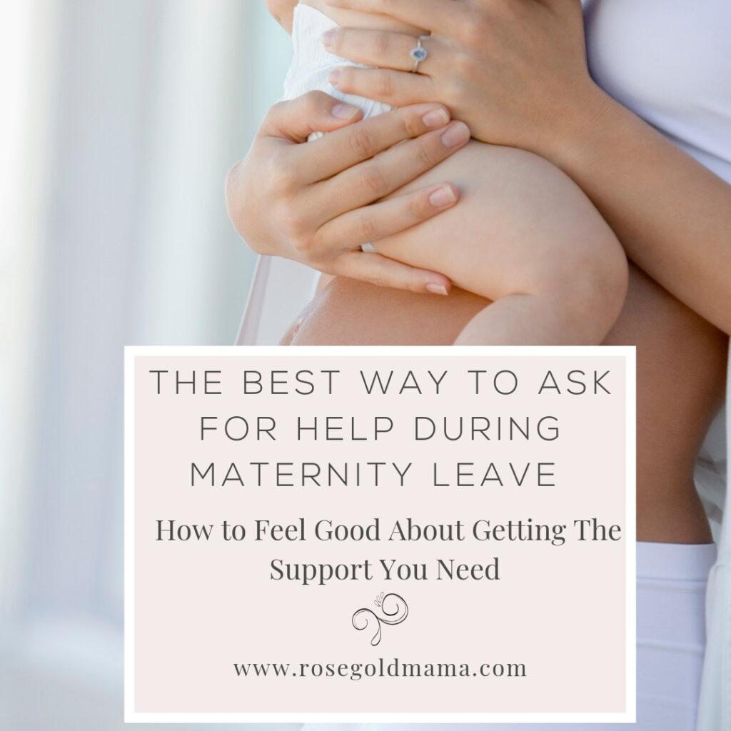 During maternity leave your job is to take care of your and your newborn baby. Leave the rest to everyone else in the fourth trimester. Though it's not easy, you should ask for help to get the support you need. 