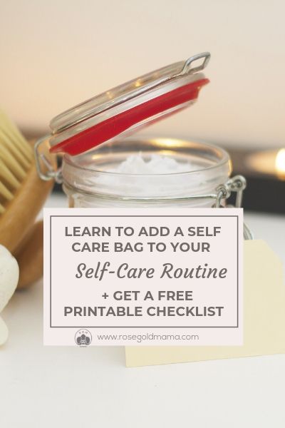 Read more about the article Your Self-Care Routine Needs a Self-Care Bag