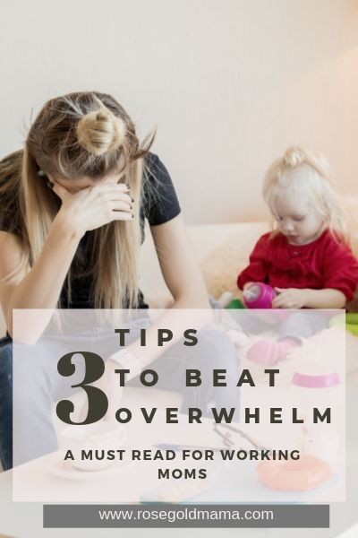 You are currently viewing Self-Care For Moms: 3 Tips to Beat Overwhelm