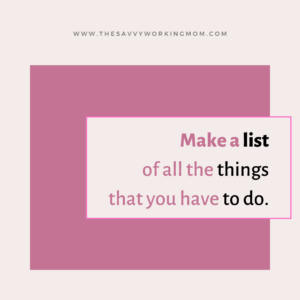 How to Deal with Back To School Burnout - The Savvy Working Mom